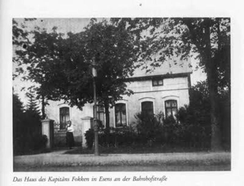 Villa Fokken Kapitaensquartier Эзенс Экстерьер фото